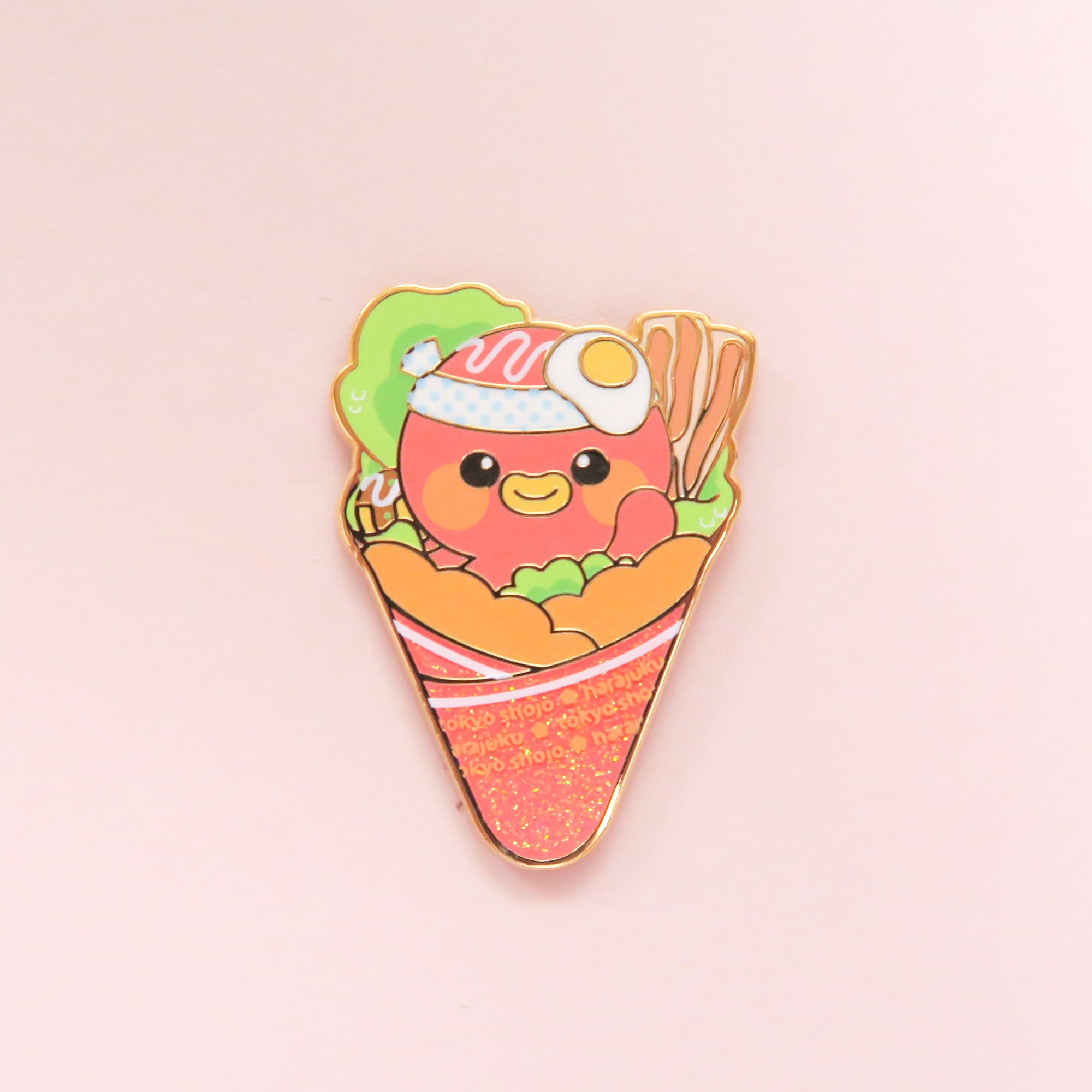 Takoya's Savory Surprise Crepe Pin