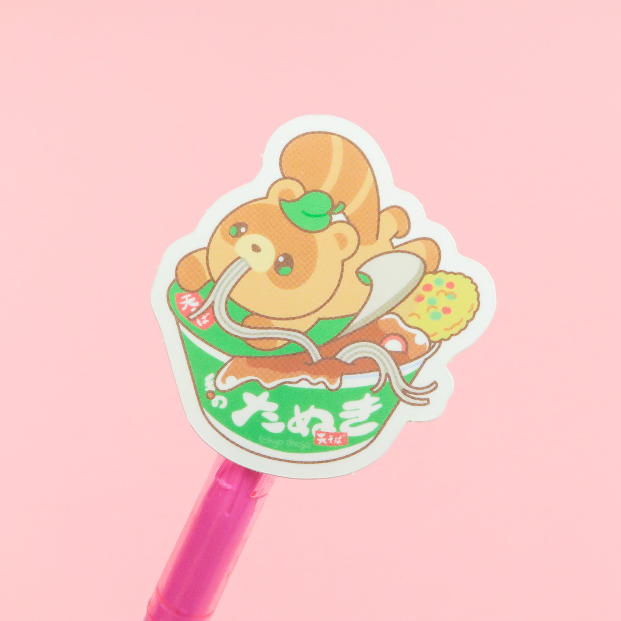 Tanuki Soba Sticker
