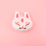 Kitsune Mask Plush Keychain