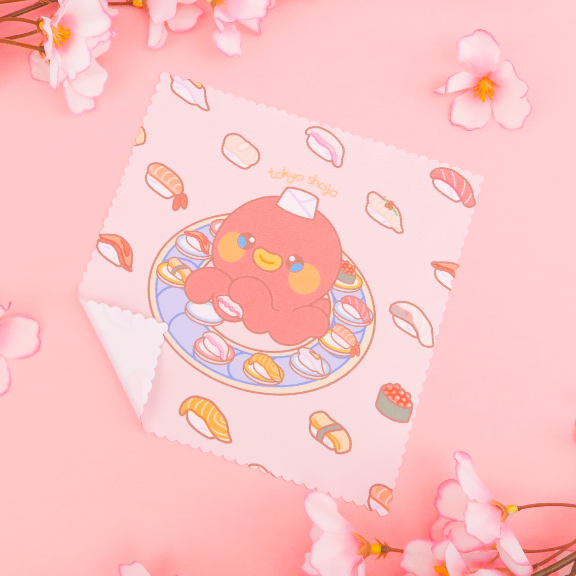 Takoya Sushi Microfiber Cloth