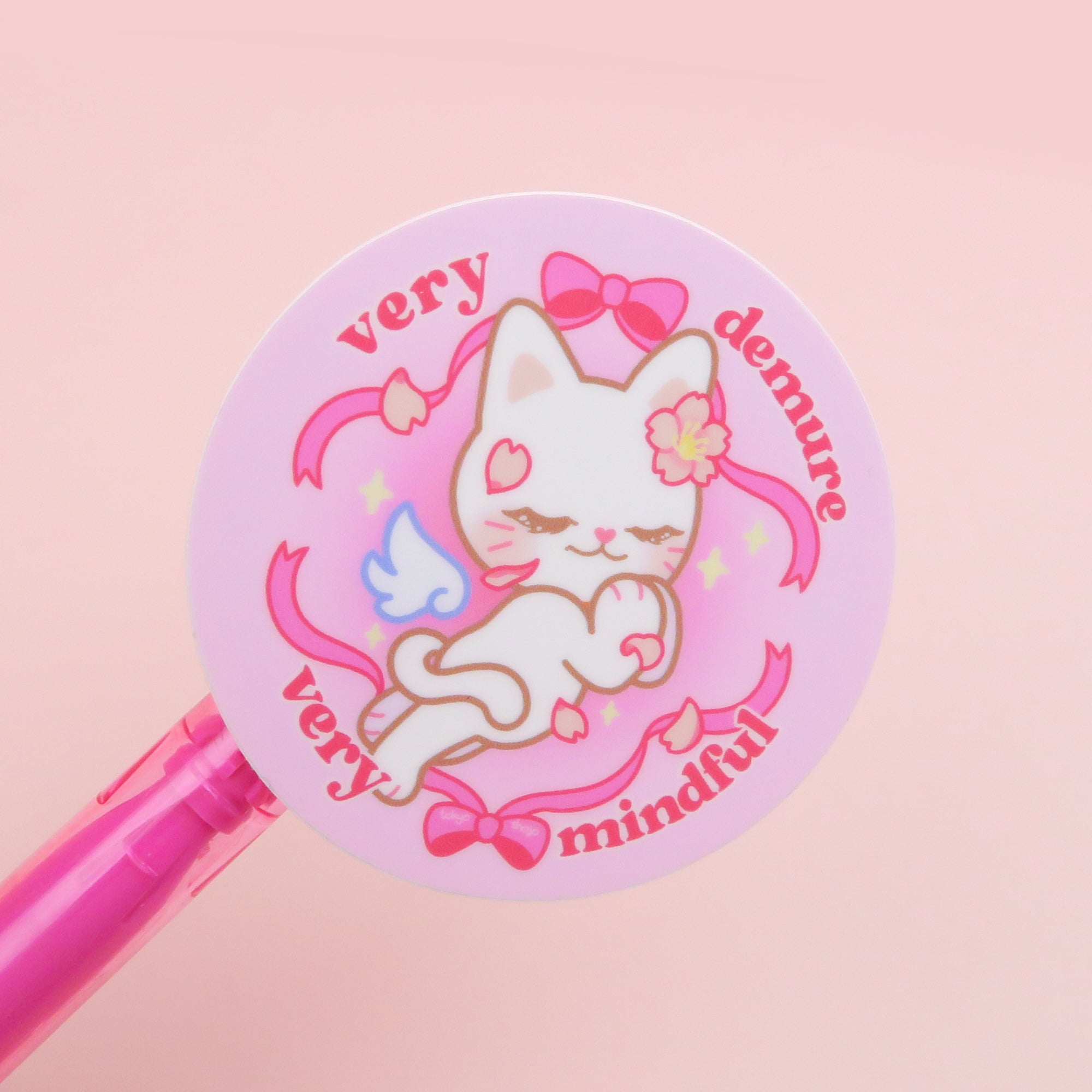 Very Demure, Very Mindful Sticker