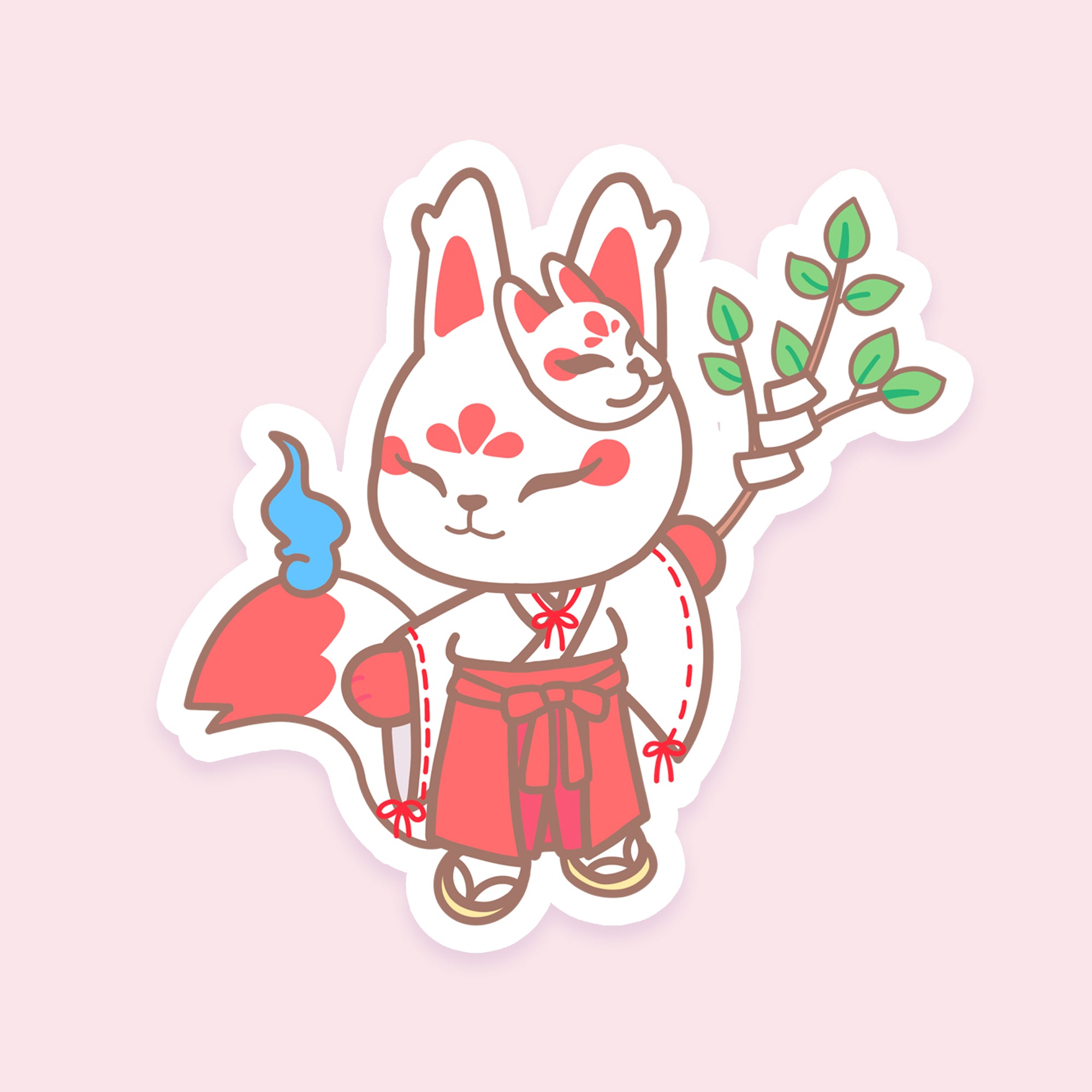 Matsuri Inari Sticker