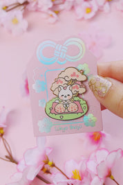 Hanami Kitty Pin