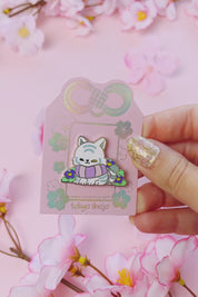 White Tiger Pin