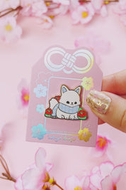 Arctic Fox Pin