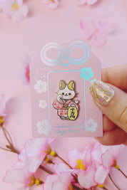Kimono Maneki Neko Pin