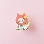 Santa Cat Pin