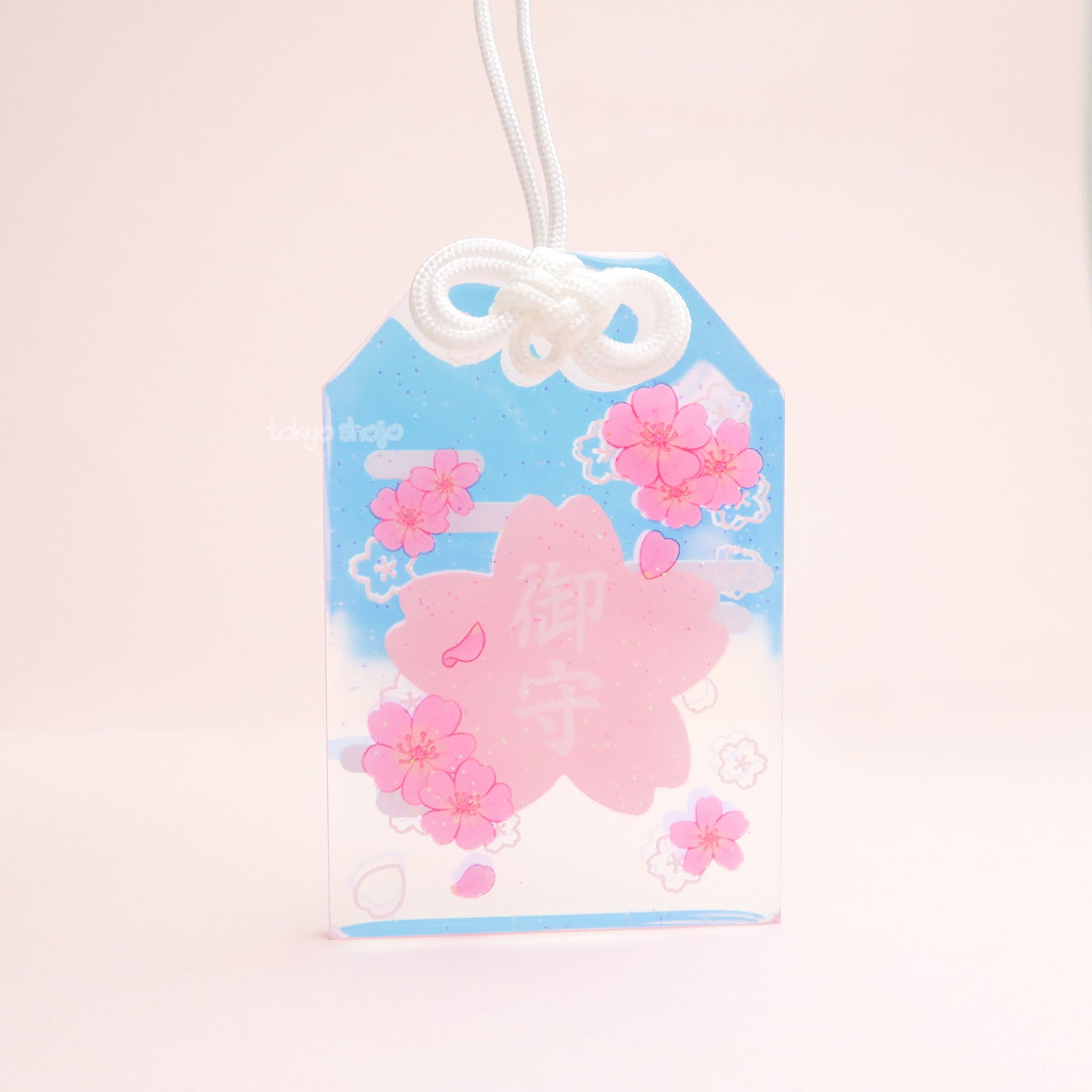 Knotted Omamori Acrylic Charm