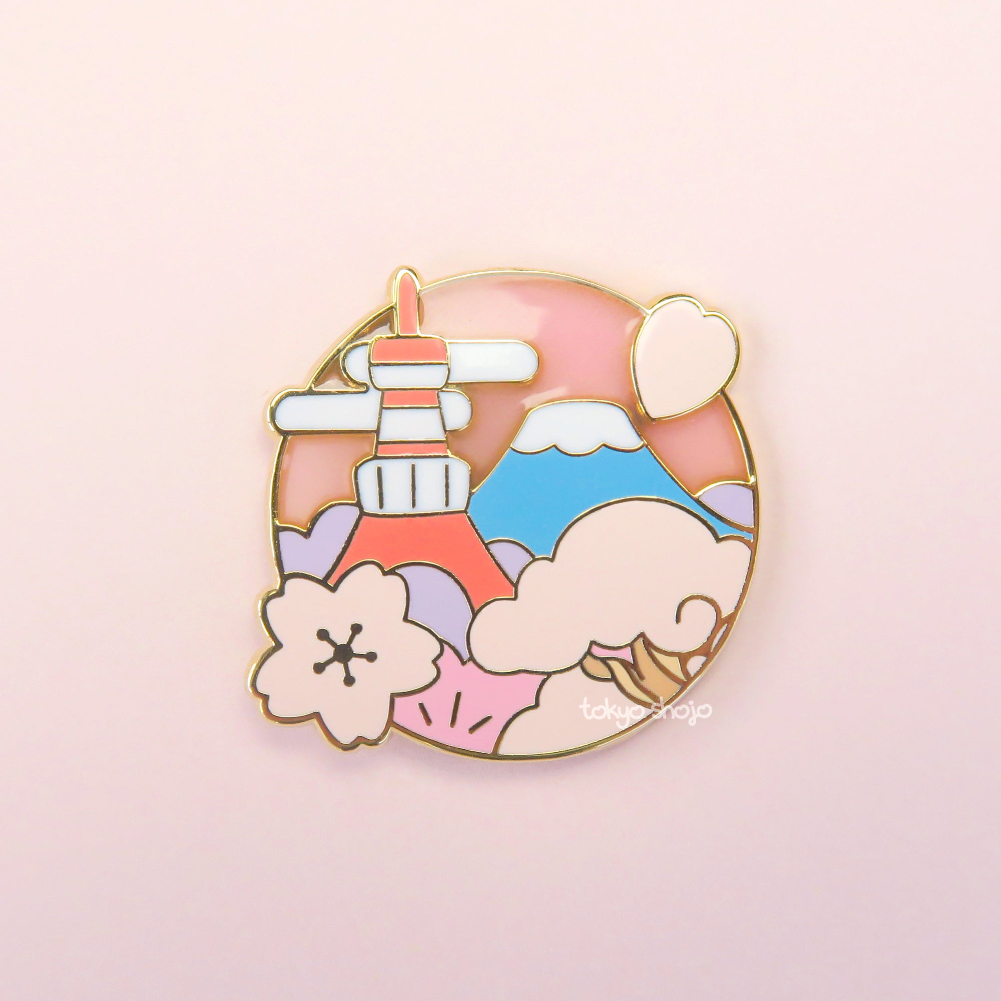 Set of 8 Sakura Matsuri Pins