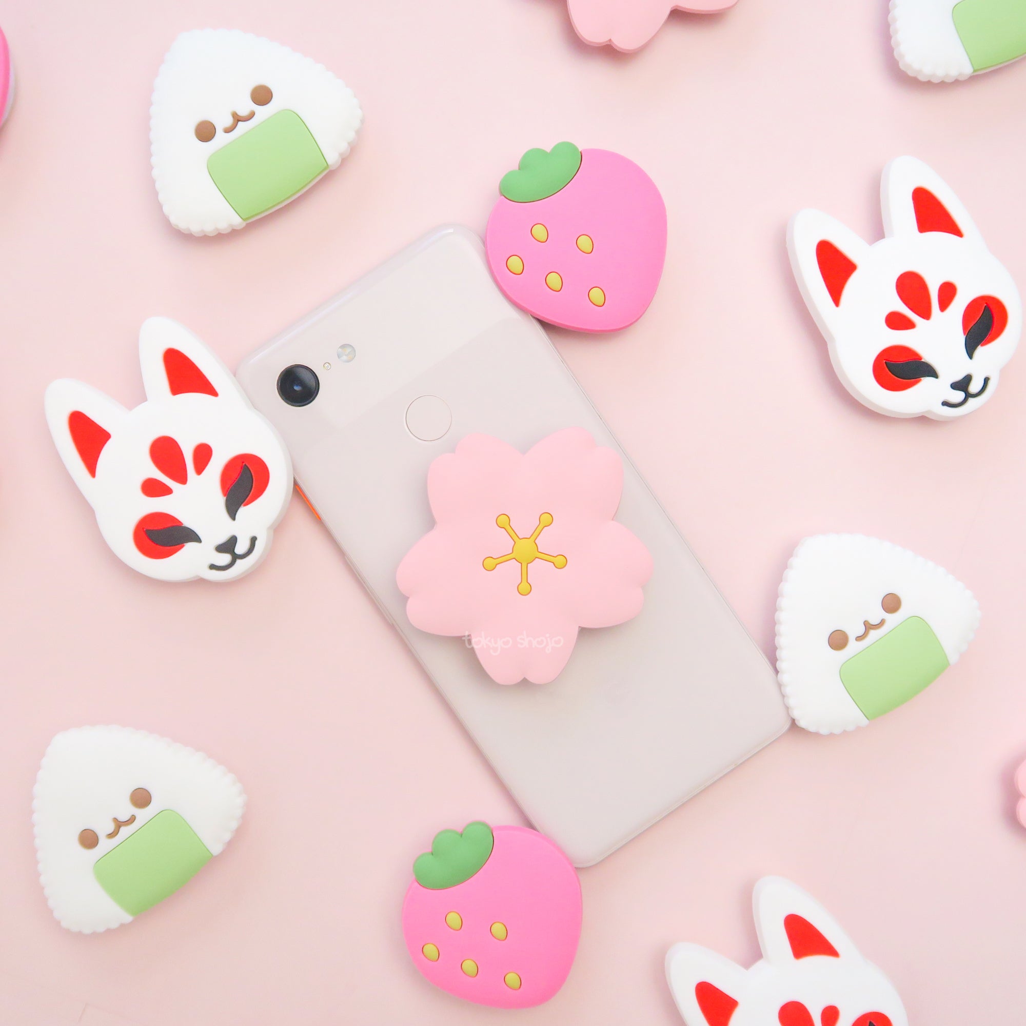 Onigiri-kun Phone Grip