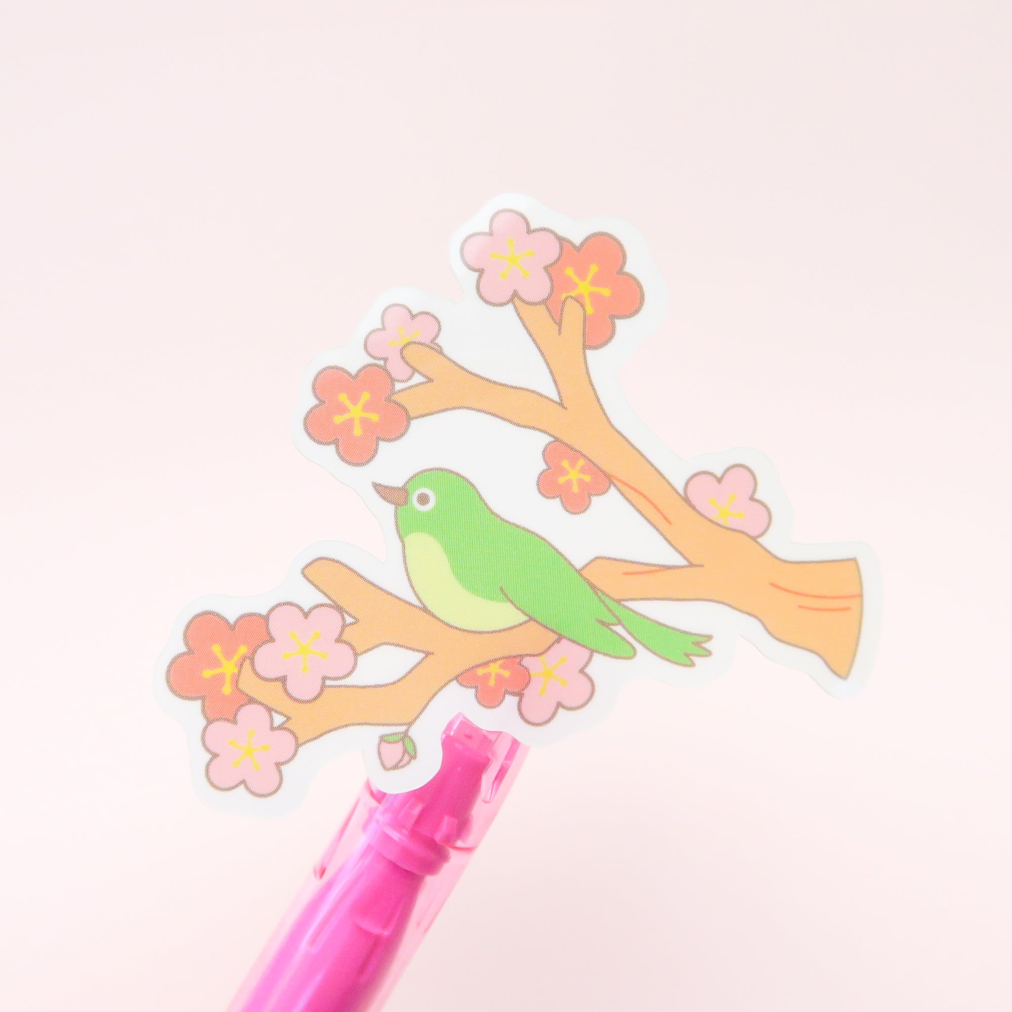 Uguisu Signs of Spring Sticker