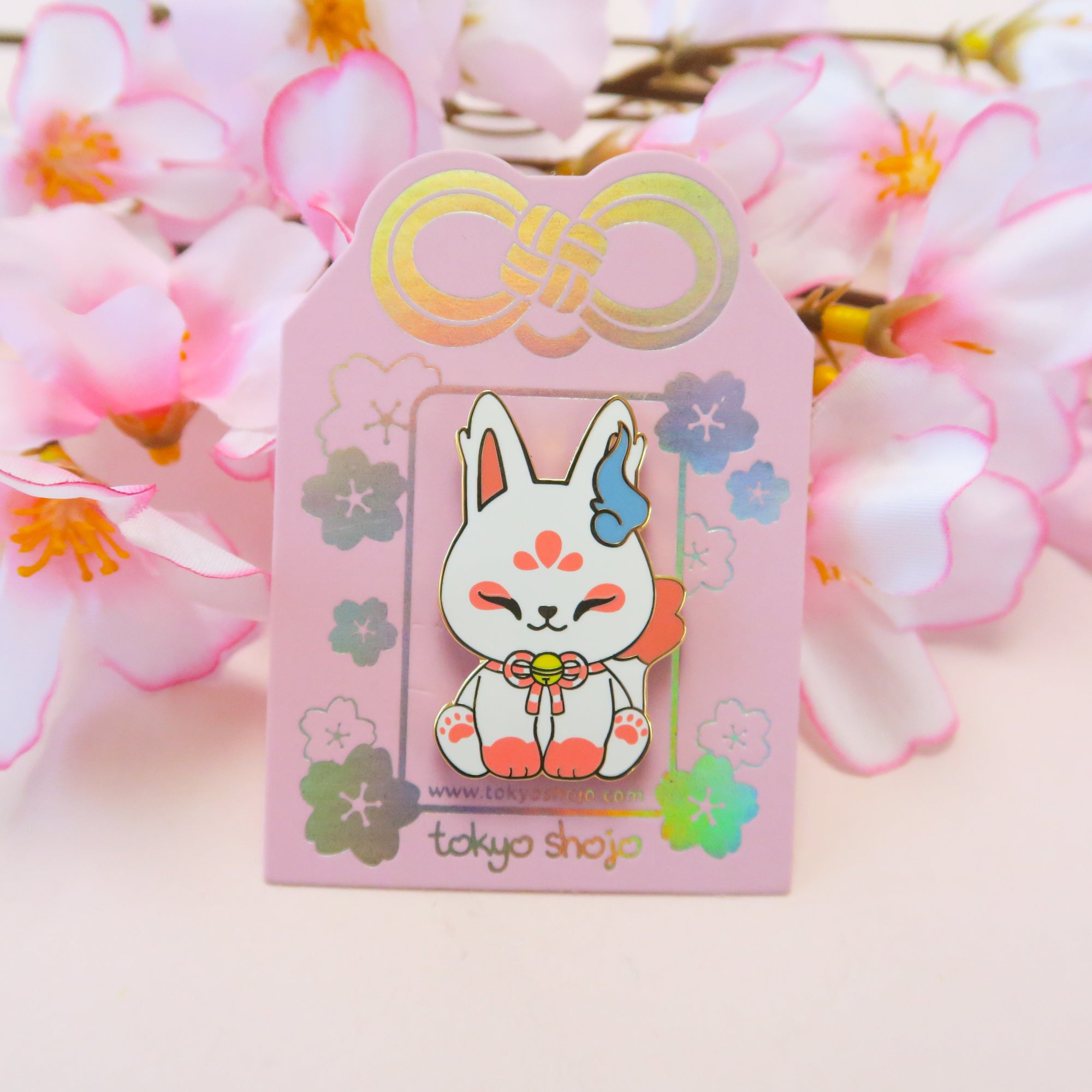 Inari the Kitsune Pin
