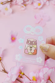 Sakura Omamori Pin