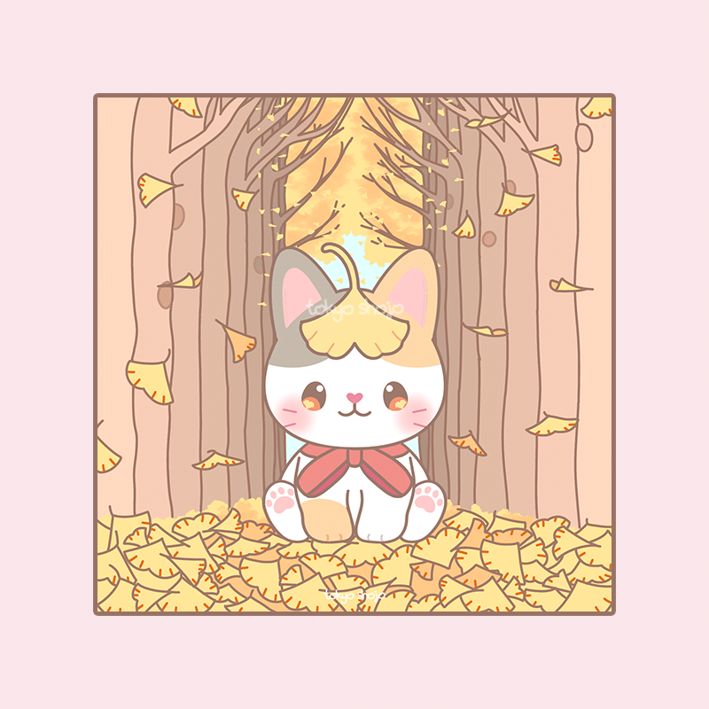 Koyo the Cat 5"x5" Art Print