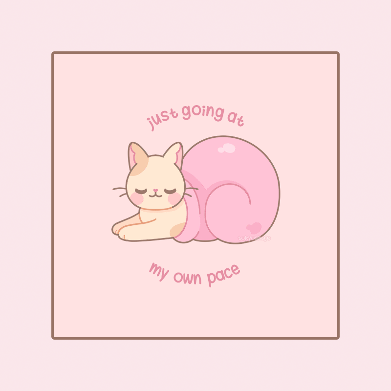 My Pace 4"x4" Mini Print
