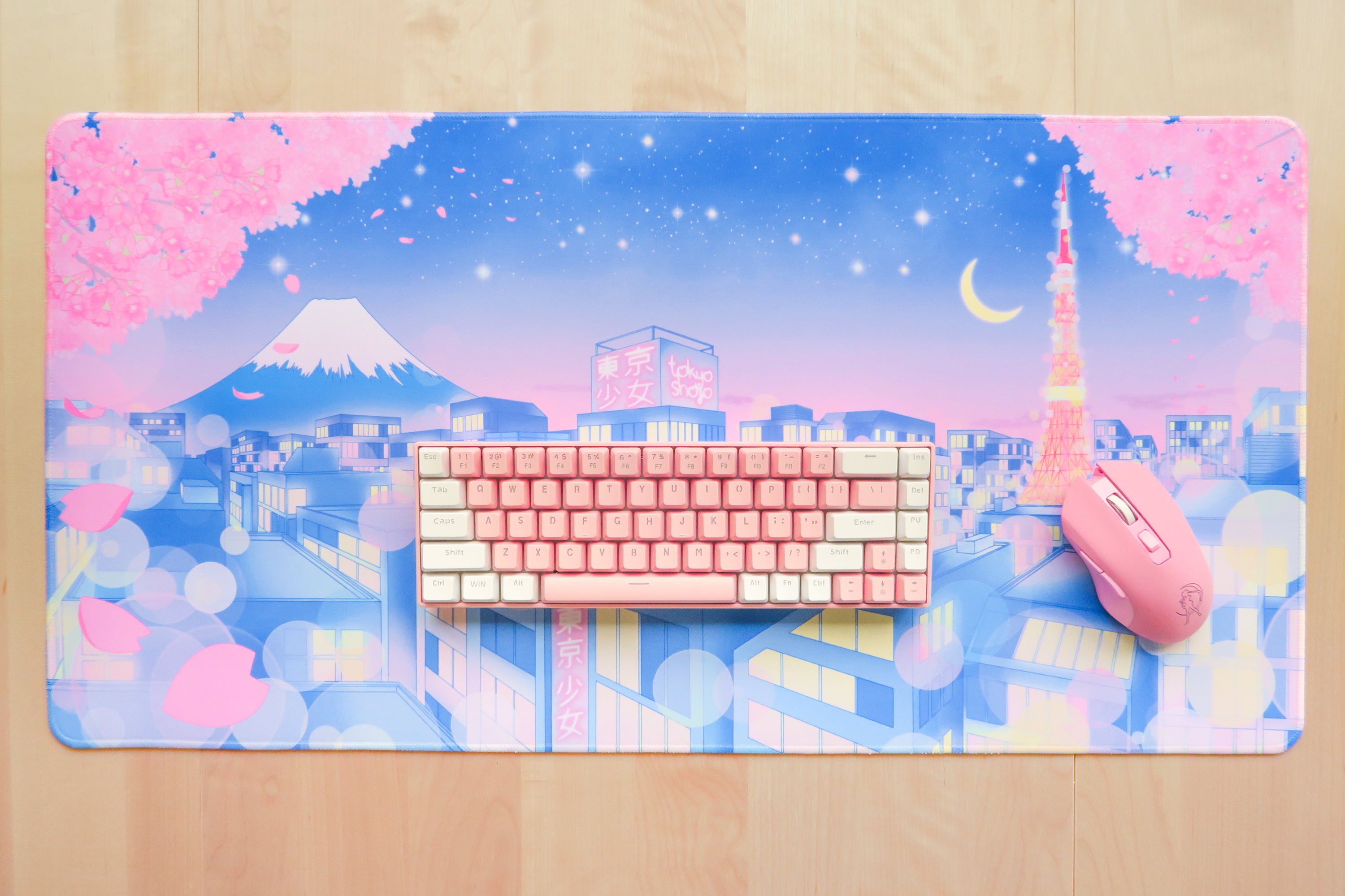 Tokyo Moonlight Deskmat
