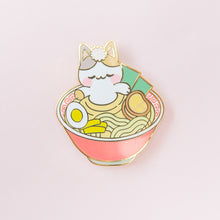 Load image into Gallery viewer, Ramen Cat Pin
