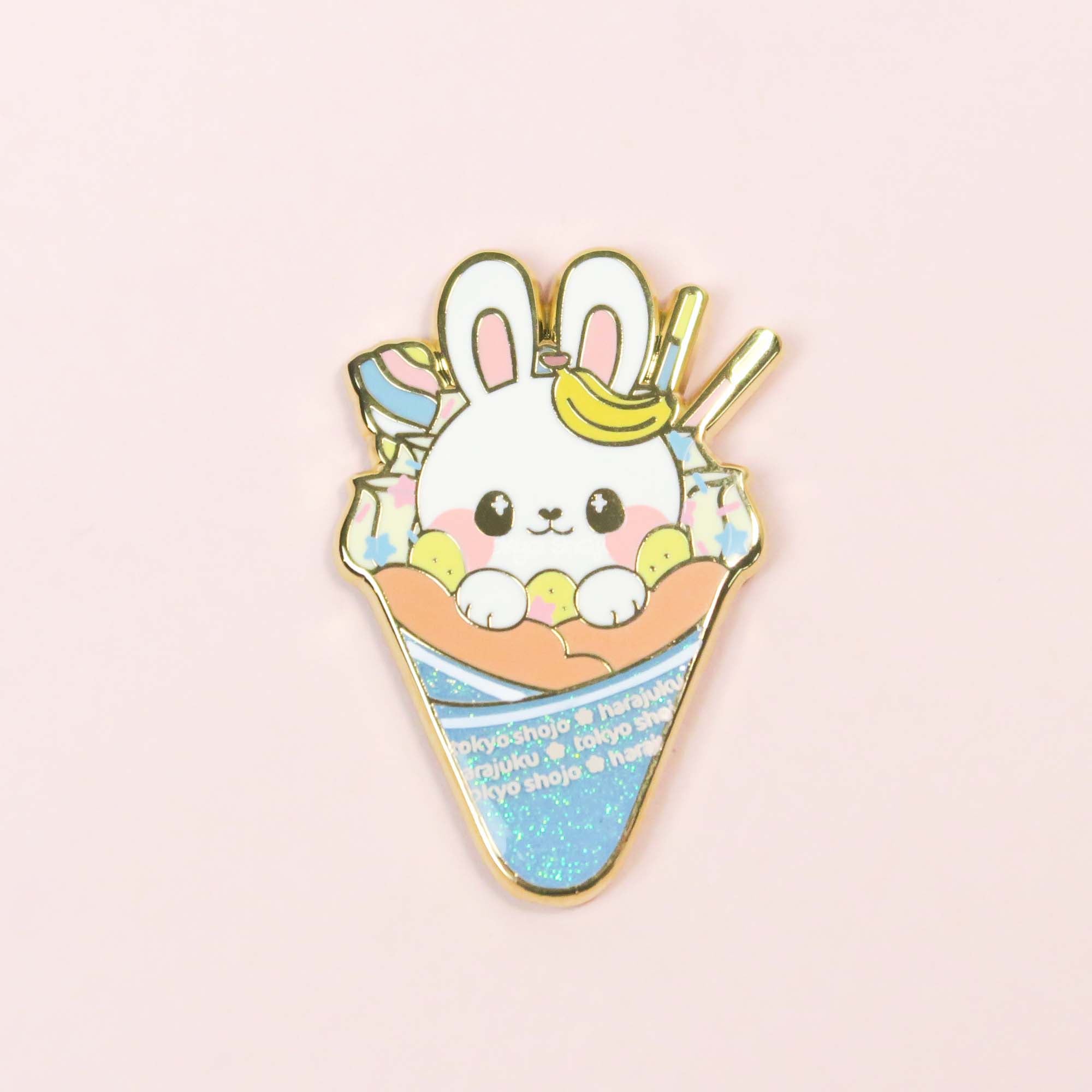 Tsuki's Banana Cream Dream Crepe Pin