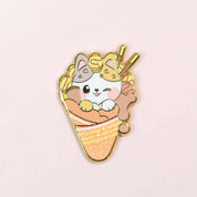 Koyo's Choco Banana Crunch Crepe Pin