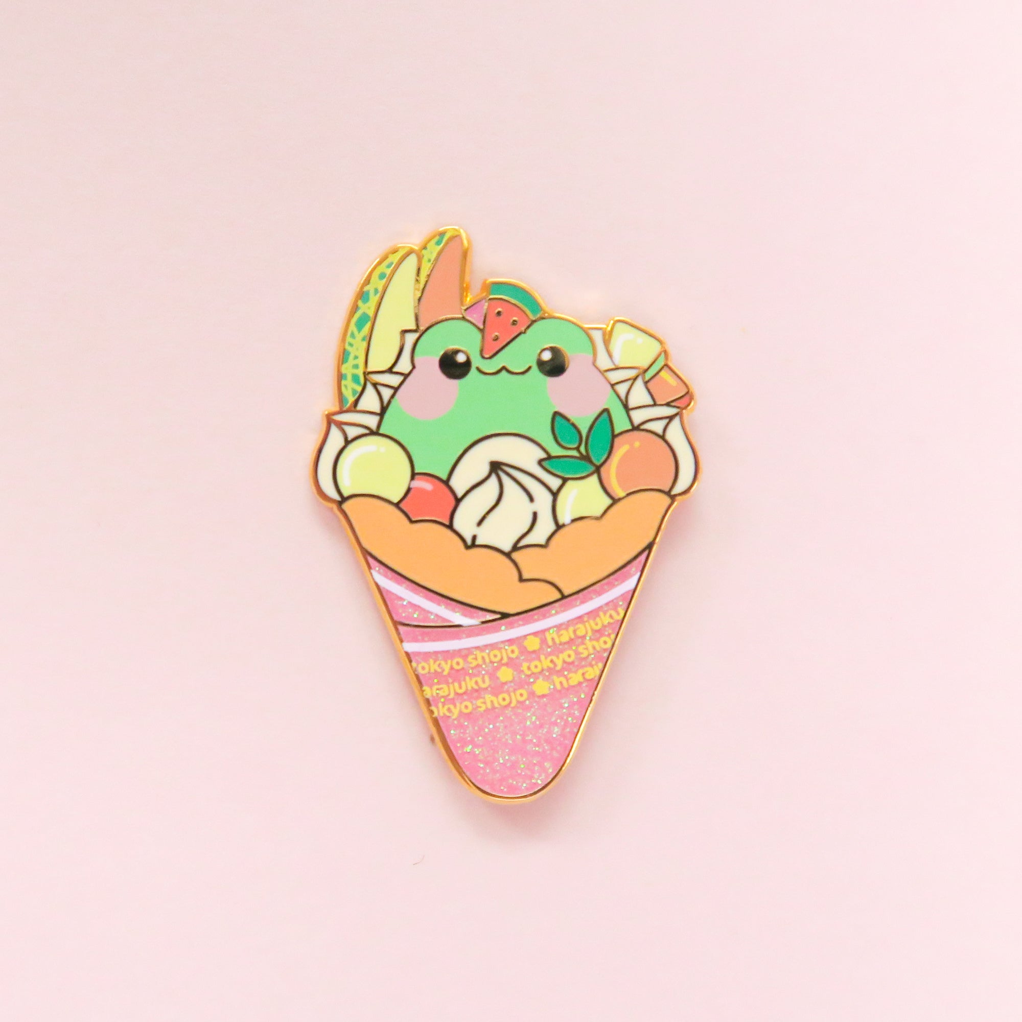 Tsuyu's Magic Melon Crepe Pin