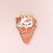 Inari's Azuki Cream Crepe Pin