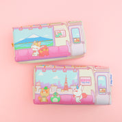 Pon Pals Train Trip Pen Pouch
