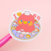 I Love Sushi Sticker