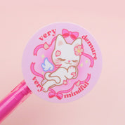Very Demure, Very Mindful Sticker