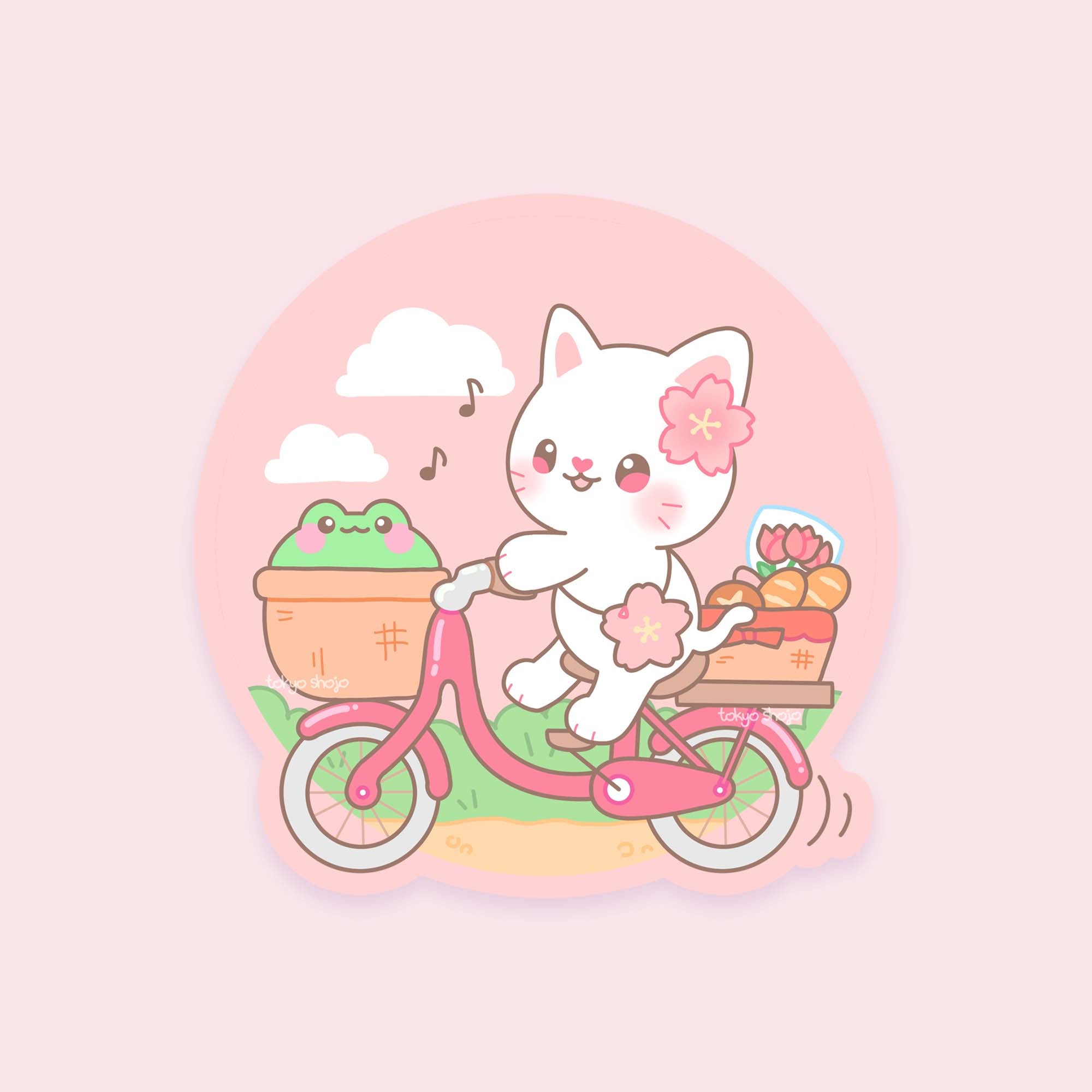 Bicycle Adventure Sticker