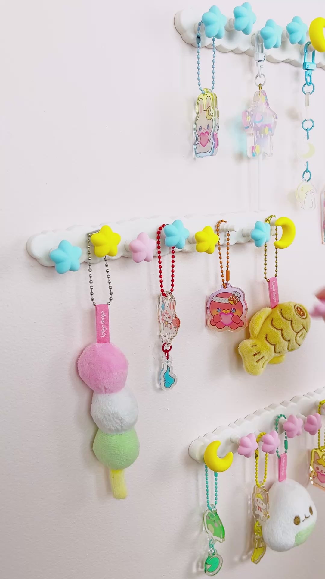 Hoshi Star Keychain Display