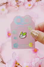 Load and play video in Gallery viewer, Mini Snow Bunny Pin

