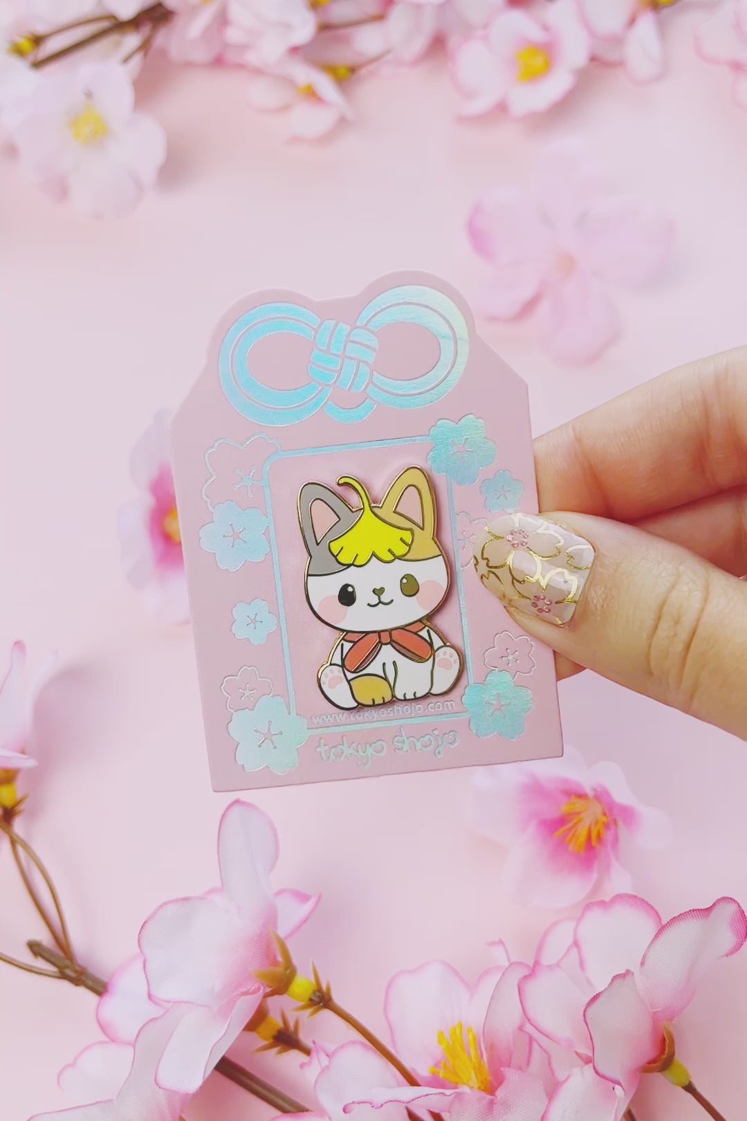 Koyo the Cat Pin