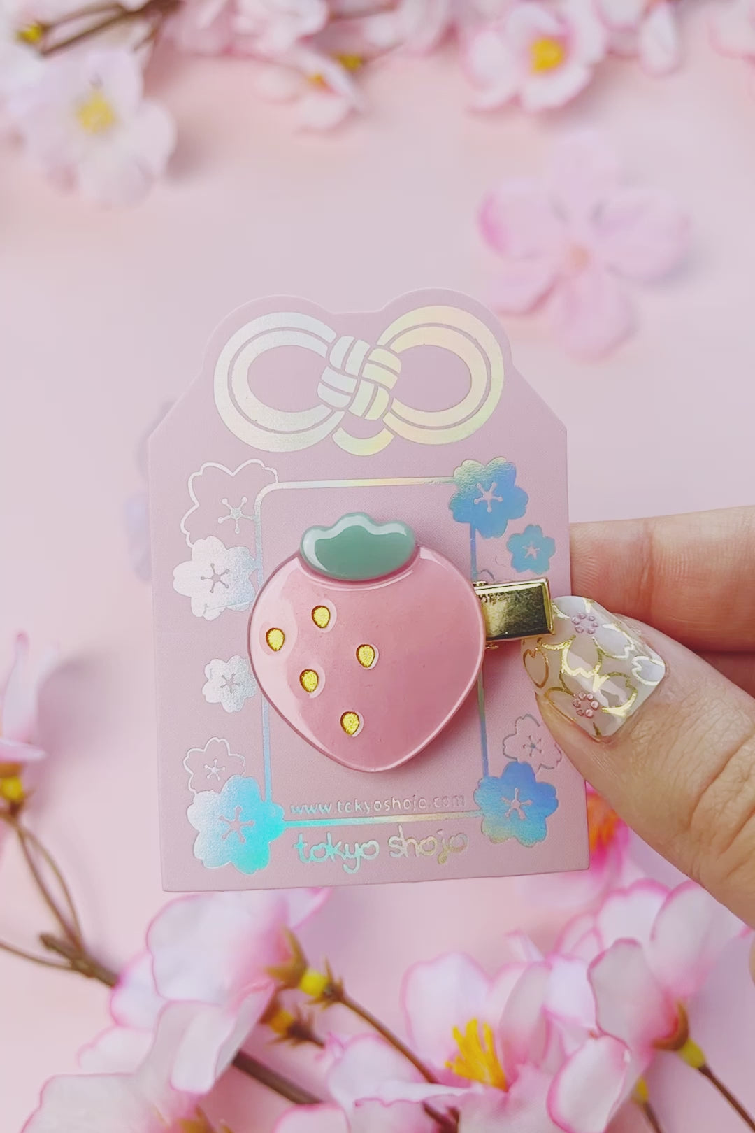 Strawberry Hair Clip
