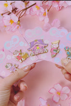 Load and play video in Gallery viewer, Set of 5 Neko Matsuri Pins
