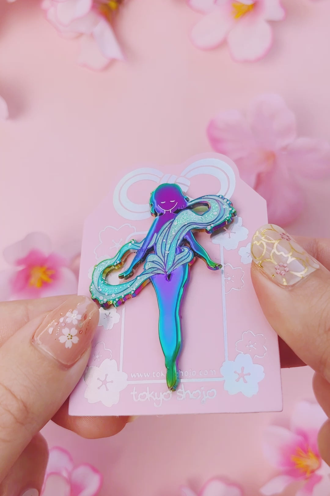 Magical Transformation Bubble Blue Pin