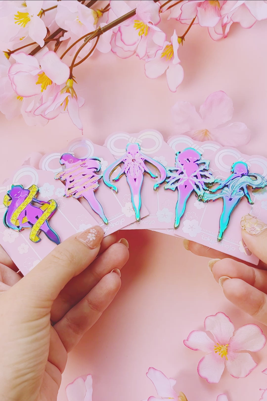 Magical Transformation Pins Full Set