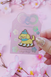 Skate Dog Pin