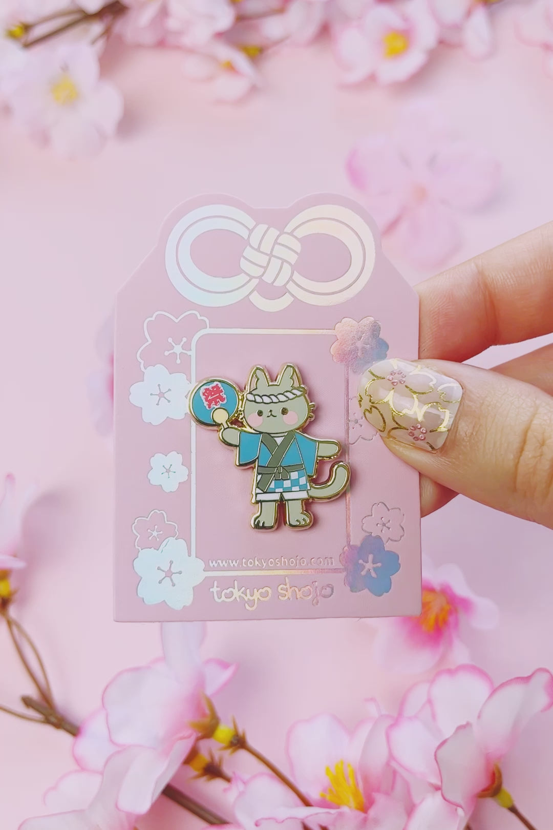Happi Cat Pin