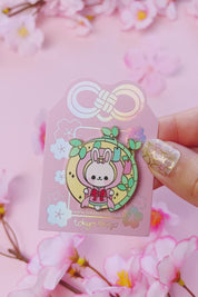 Tanabata Orihime Bunny Pin