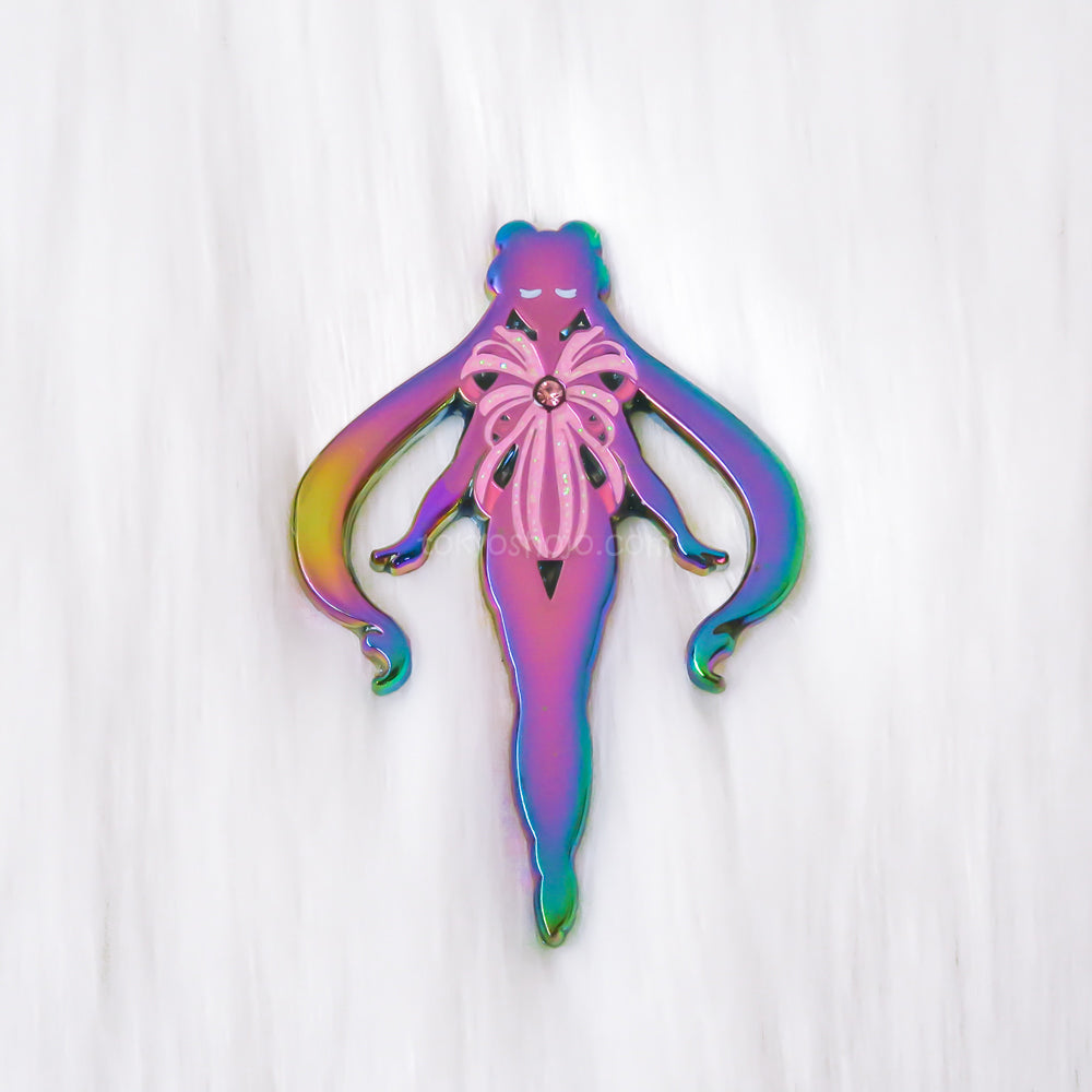 Magical Transformation Pink Ribbon Pin