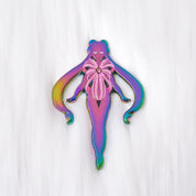Magical Transformation Pink Ribbon Pin