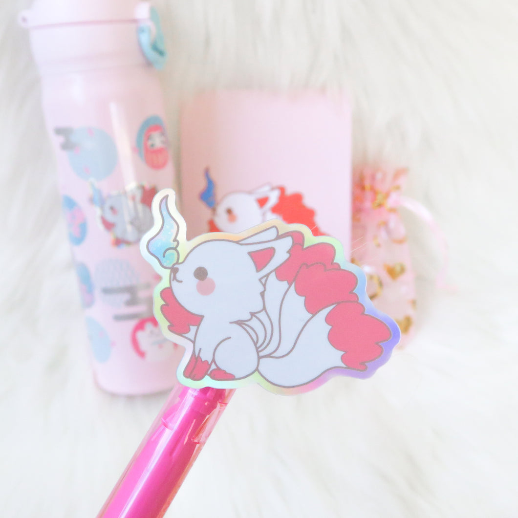 Kyubi no Kitsune Holo Vinyl Sticker