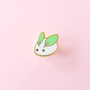 Mini Snow Bunny Pin