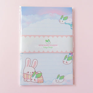 Snow Bunny 4"x6" Notepad