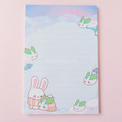 Snow Bunny 4"x6" Notepad