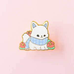 Arctic Fox Pin