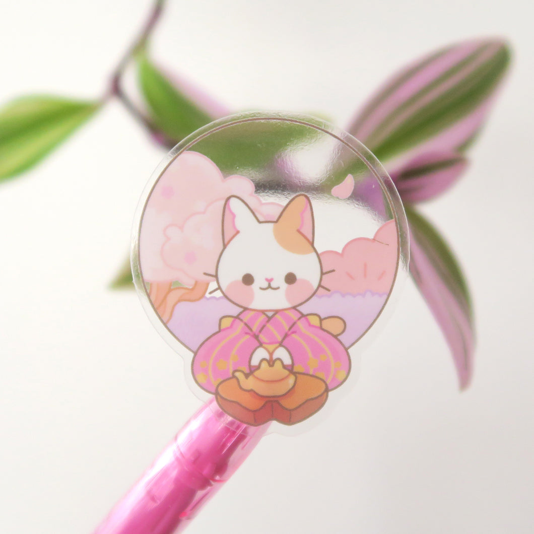 Spring Tea Room Sticker