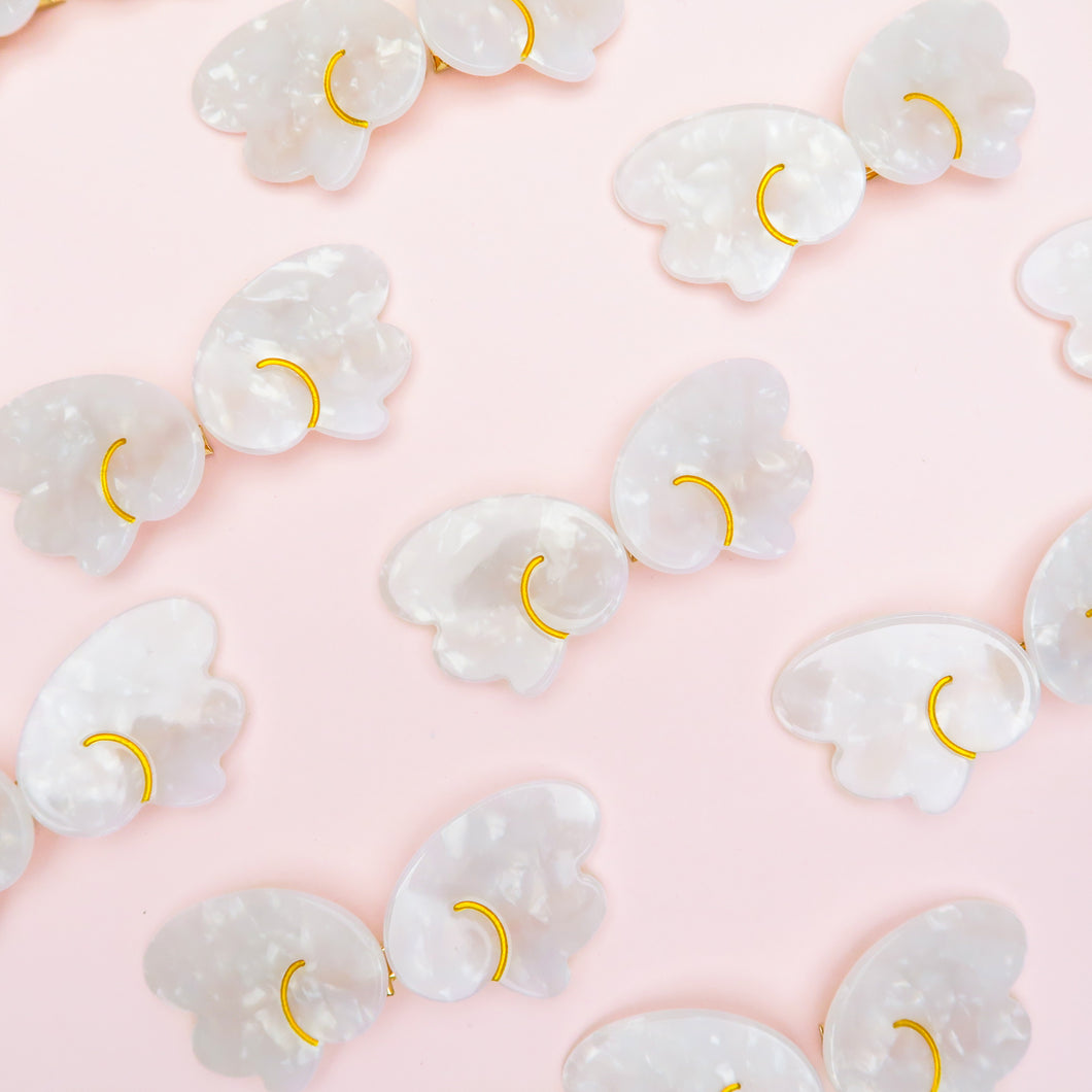 Angel Wings Hair Clip Set