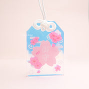Knotted Omamori Acrylic Charm