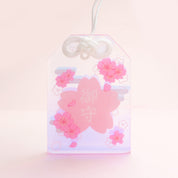 Knotted Omamori Acrylic Charm